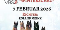 KLUBSIEGERAUSSTELLUNG "WINTERSCHAU" 2026